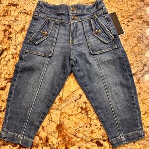 super cute toddler jeans , nwt size 2t